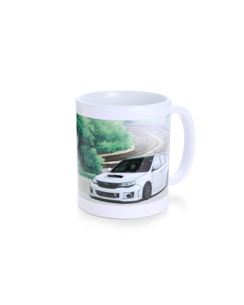 Tomei Mug White GRB Impreza Touge