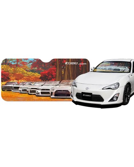 Tomei Sun Shade 59" x 28" GT-R Autumn Nagano Forest Tomei Sun Shade 59" x 28" GT-R Autumn Nagano Forest