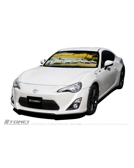 Tomei Sun Shade 59" x 28" Z Car Sunset Huntington Beach Tomei Sun Shade 59" x 28" Z Car Sunset Huntington Beach