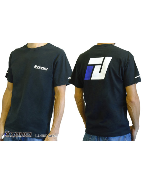 Tomei Mens T-Shirt Large 6OZ Heavy Black Tomei Mens T-Shirt Large 6OZ Heavy Black
