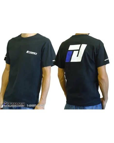 Tomei Mens T-Shirt Large 6OZ Heavy Black