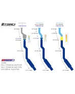 Toyota JZA80 Supra 6M/T 4A/T 93-02 Tomei Expreme TI Full Titanium Muffler Exhaust System