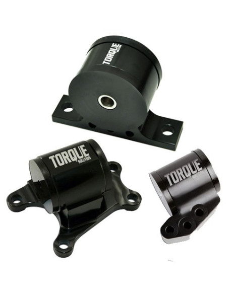 Mitsubishi EVO 7/8/9 VII-IX 01-06 6Spd Torque Solution Billet aluminium 3 piece Engine Mount kit Mitsubishi EVO 7/8/9 VII-IX 01-06 6Spd Torque Solution Billet aluminium 3 piece Engine Mount kit