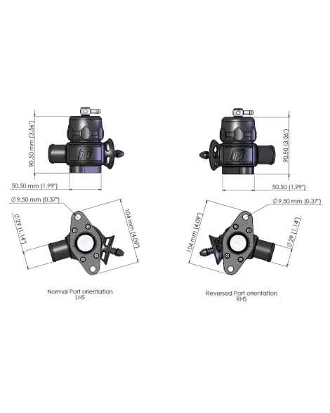Nissan R35 GT-R Turbosmart Dual Port Smart Port Blow Off Valves Nissan R35 GT-R Turbosmart Dual Port Smart Port Blow Off Valves