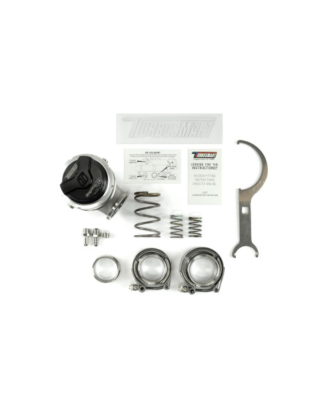 Turbosmart GenV CompGate40 7psi External Wastegate Black Turbosmart GenV CompGate40 7psi External Wastegate Black