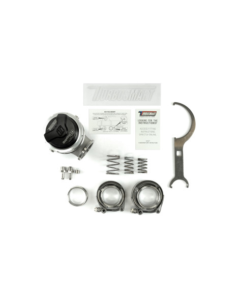 Turbosmart GenV CompGate40 14psi External Wastegate Black Turbosmart GenV CompGate40 14psi External Wastegate Black