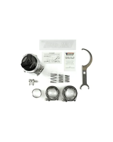 Turbosmart GenV CompGate40 14psi External Wastegate Black Turbosmart GenV CompGate40 14psi External Wastegate Black