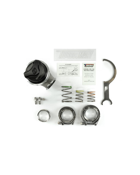 Turbosmart GenV HyperGate45 14psi External Wastegate Black