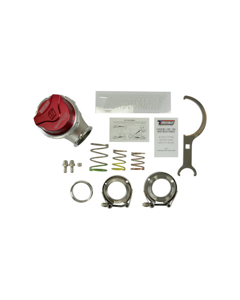Turbosmart GenV HyperGate45 14psi External Wastegate Red Turbosmart GenV HyperGate45 14psi External Wastegate Red