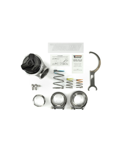 Turbosmart GenV ProGate50 14psi External Wastegate Black Turbosmart GenV ProGate50 14psi External Wastegate Black
