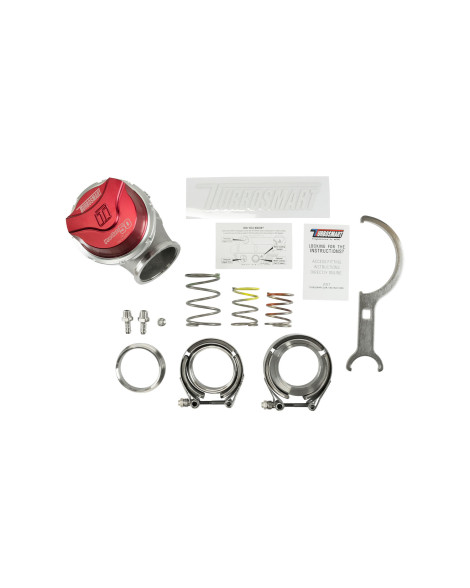 Turbosmart GenV ProGate50 14psi External Wastegate Red