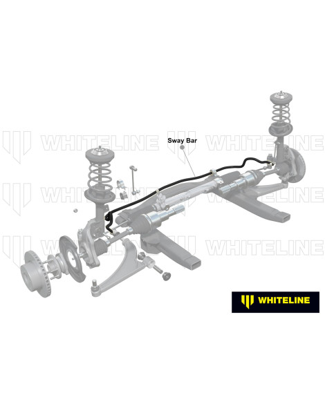 BMW E30 & M3 / Z1 82-94 Whiteline 24mm Front Sway Bar / Anti Roll Bar BMW E30 & M3 / Z1 82-94 Whiteline 24mm Front Sway Bar / Anti Roll Bar
