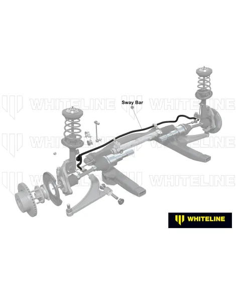 BMW E30 & M3 / Z1 82-94 Whiteline 24mm Front Sway Bar / Anti Roll Bar BMW E30 & M3 / Z1 82-94 Whiteline 24mm Front Sway Bar / Anti Roll Bar