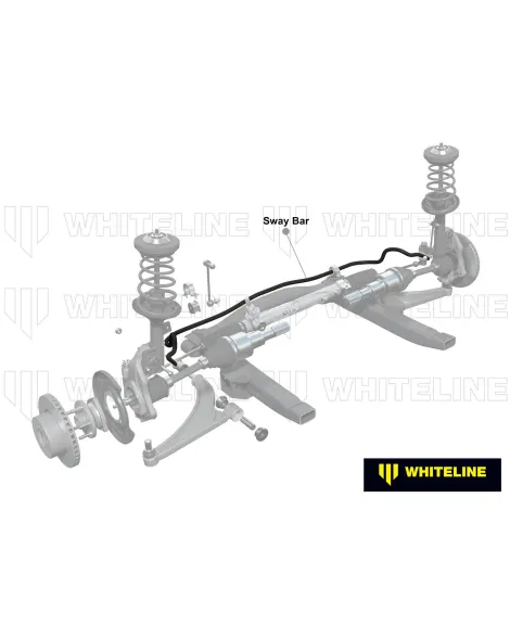 Vauxhall Astra G MK4 98-05 Whiteline 22mm Front Sway Bar / Anti Roll Bar Vauxhall Astra G MK4 98-05 Whiteline 22mm Front Sway Bar / Anti Roll Bar
