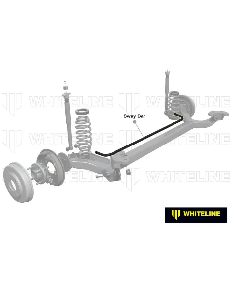 Vauxhall Corsa C 2000-2006 Whiteline 20mm Rear Sway Bar / Anti Roll Bar BHR69Z Vauxhall Corsa C 2000-2006 Whiteline 20mm Rear Sway Bar / Anti Roll Bar BHR69Z