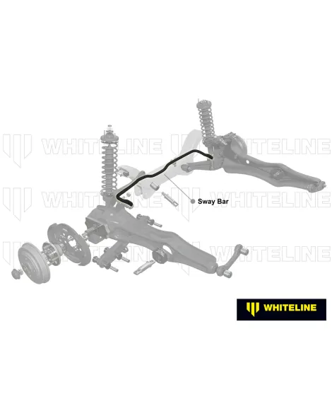 Honda Civic EJ/EK/EM Whiteline 22mm Adjustable Rear Sway Bar / Anti Roll Bar Honda Civic EJ/EK/EM Whiteline 22mm Adjustable Rear Sway Bar / Anti Roll Bar