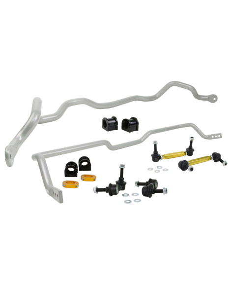 Mitsubishi EVO 7/8/9 VII-IX Whiteline Front & Rear Sway Bar Kit 26mm F / 24mm R Mitsubishi EVO 7/8/9 VII-IX Whiteline Front & Rear Sway Bar Kit 26mm F / 24mm R