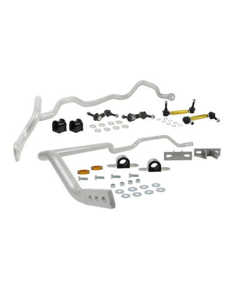 Mitsubishi EVO 7/8/9 VII-IX Whiteline Front & Rear Sway Bar Kit 26mm F&R Mitsubishi EVO 7/8/9 VII-IX Whiteline Front & Rear Sway Bar Kit 26mm F&R