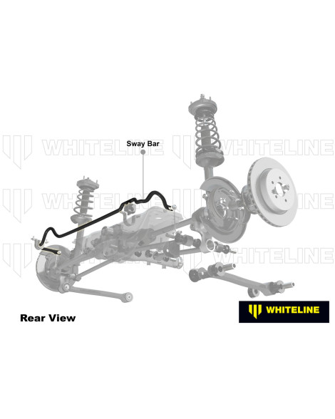 Subaru Impreza GC/GF/GC8 WRX/STI / Forester SF 92-02 Whiteline 22mm Rear Sway Bar / Anti Roll Bar Subaru Impreza GC/GF/GC8 WRX/STI / Forester SF 92-02 Whiteline 22mm Rear Sway Bar / Anti Roll Bar