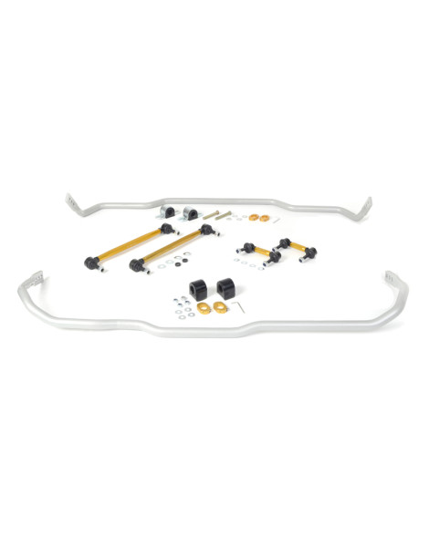 Audi A3 8P / VW Golf MK5/MK6 FWD Whiteline Front & Rear Sway Bar Kit Audi A3 8P / VW Golf MK5/MK6 FWD Whiteline Front & Rear Sway Bar Kit