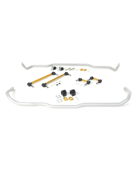 Audi A3 8P / VW Golf MK5/MK6 FWD Whiteline Front & Rear Sway Bar Kit Audi A3 8P / VW Golf MK5/MK6 FWD Whiteline Front & Rear Sway Bar Kit