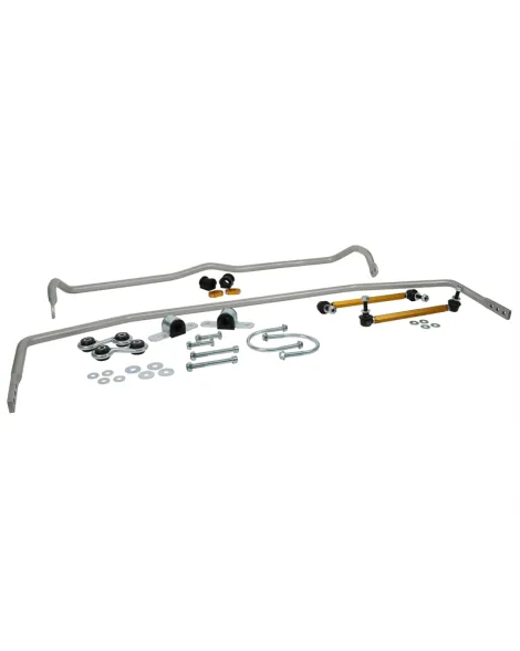 Skoda Fabia MK1/MK2 99-14 / Seat Ibiza MK2/MK3 93-08 Whiteline Front & Rear Sway Bar Kit Skoda Fabia MK1/MK2 99-14 / Seat Ibiza MK2/MK3 93-08 Whiteline Front & Rear Sway Bar Kit