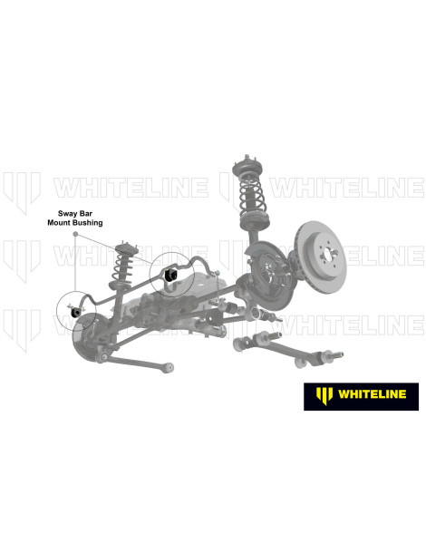 Subaru Impreza WRX/STI 92-07 GC/GD/GG Whiteline 22mm Rear Heavy Duty Anti-Roll Bar Mount Kit Subaru Impreza WRX/STI 92-07 GC/GD/GG Whiteline 22mm Rear Heavy Duty Anti-Roll Bar Mount Kit