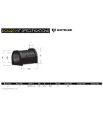 Toyota Starlet EP82 EP91 Whiteline Front Control Arm Anti Lift / Caster Kit Toyota Starlet EP82 EP91 Whiteline Front Control Arm Anti Lift / Caster Kit