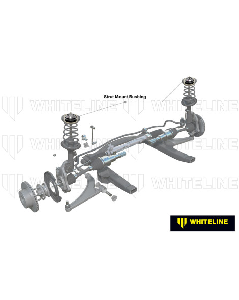 Subaru Impreza WRX/STI 92-07 Whiteline Caster/Camber Adjusting Front Strut Mounts Subaru Impreza WRX/STI 92-07 Whiteline Caster/Camber Adjusting Front Strut Mounts