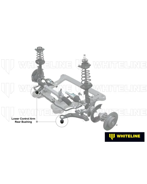 Mazda 2 07-15 / Ford Fiesta 09-18 Whiteline Front Control Arm Inner Rear Bush Kit Mazda 2 07-15 / Ford Fiesta 09-18 Whiteline Front Control Arm Inner Rear Bush Kit
