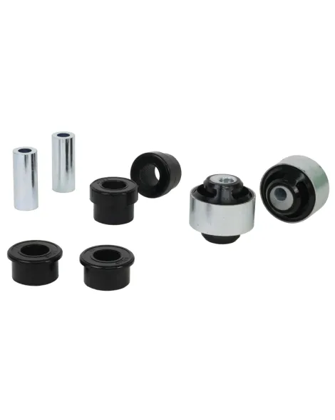Honda Civic Type R EP3 / FD2 / Integra DC5 2000-2010 Whiteline Front Control Arm Lower Inner Bushing Kit Double Offset Honda Civic Type R EP3 / FD2 / Integra DC5 2000-2010 Whiteline Front Control Arm Lower Inner Bushing Kit Double Offset