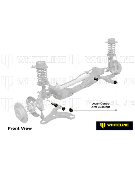 Honda Civic Type R EP3 / FD2 / Integra DC5 2000-2010 Whiteline Front Control Arm Lower Inner Bushing Kit Double Offset Honda Civic Type R EP3 / FD2 / Integra DC5 2000-2010 Whiteline Front Control Arm Lower Inner Bushing Kit Double Offset