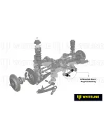 Toyota GT86 / GR86 / Subaru BRZ 2012+ Whiteline Rear Differential Mount Front Bushes Toyota GT86 / GR86 / Subaru BRZ 2012+ Whiteline Rear Differential Mount Front Bushes