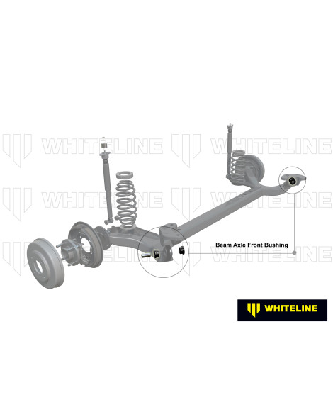 Renault Clio MK2 98-05 / Twingo MK2 07-14 Whiteline Rear Beam Axle Bushes Renault Clio MK2 98-05 / Twingo MK2 07-14 Whiteline Rear Beam Axle Bushes