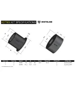 Vauxhall Astra H MK5 VXR Whiteline Rear Axle Beam Bushes Vauxhall Astra H MK5 VXR Whiteline Rear Axle Beam Bushes