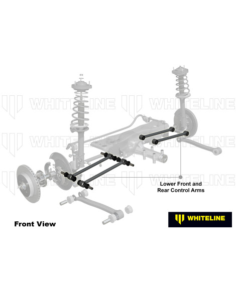 Subaru Impreza WRX GD 00-07 Whiteline Rear Control Arm Lower Front & Rear Subaru Impreza WRX GD 00-07 Whiteline Rear Control Arm Lower Front & Rear