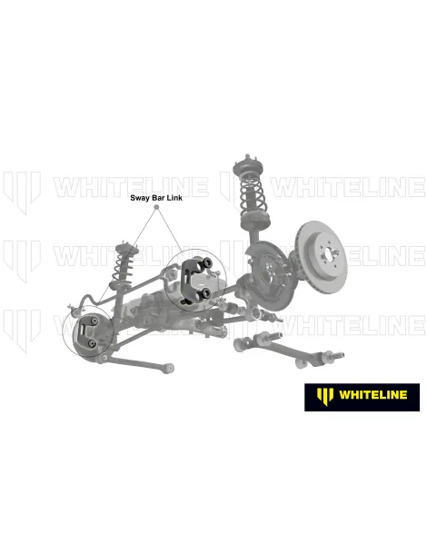 Subaru Impreza WRX/STI 92-07 GC/GD/GG / Forester SF 97-02 Whiteline Rear Sway Bar Links Subaru Impreza WRX/STI 92-07 GC/GD/GG / Forester SF 97-02 Whiteline Rear Sway Bar Links