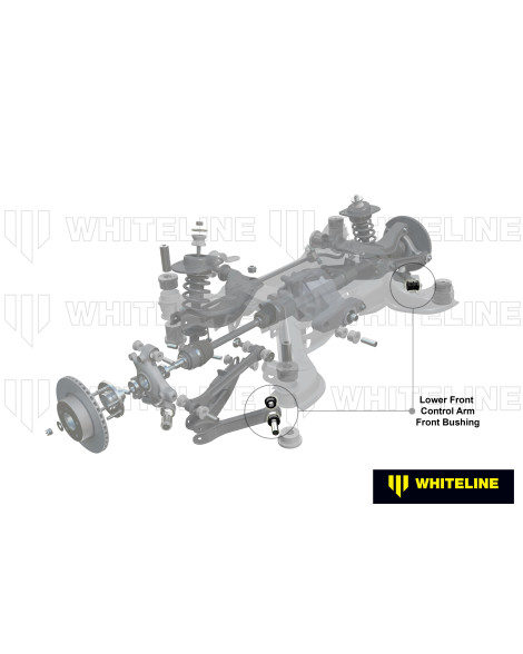 Nissan 350Z Z33 / Stagea M35 01-07 Whiteline Rear Control Arm Lower Front Inner Bushing Kit Nissan 350Z Z33 / Stagea M35 01-07 Whiteline Rear Control Arm Lower Front Inner Bushing Kit
