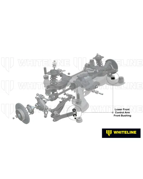 Nissan 350Z Z33 / Stagea M35 01-07 Whiteline Rear Control Arm Lower Front Inner Bushing Kit Nissan 350Z Z33 / Stagea M35 01-07 Whiteline Rear Control Arm Lower Front Inner Bushing Kit