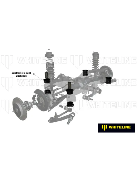 Nissan S13/S14/S15 180SX/200SX / R32/R33/R34 Skyline Whiteline Rear Subframe Bushes Nissan S13/S14/S15 180SX/200SX / R32/R33/R34 Skyline Whiteline Rear Subframe Bushes