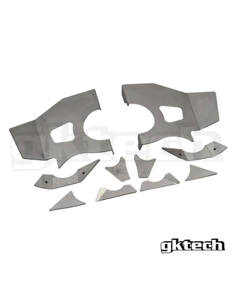 Toyota IS200/IS300 GKTech Subframe Weld In Reinforcement Plates Toyota IS200/IS300 GKTech Subframe Weld In Reinforcement Plates