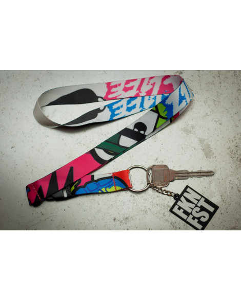 ZillaLife STICKERBOMB ORIGINAL Lanyard