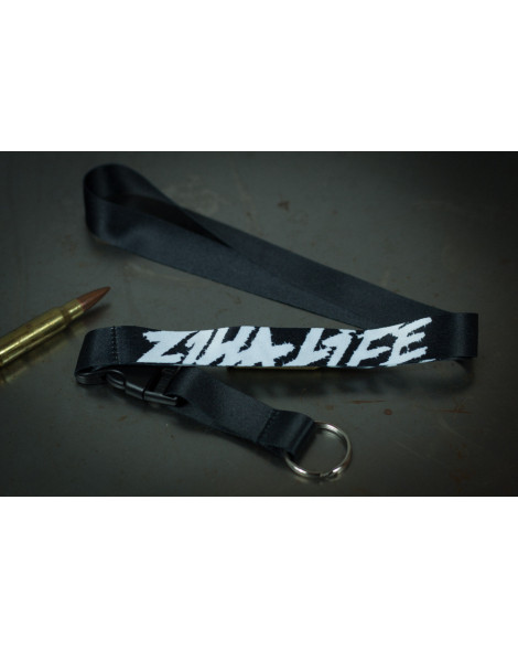 ZillaLife HARDCORE Black Lanyard ZillaLife HARDCORE Black Lanyard