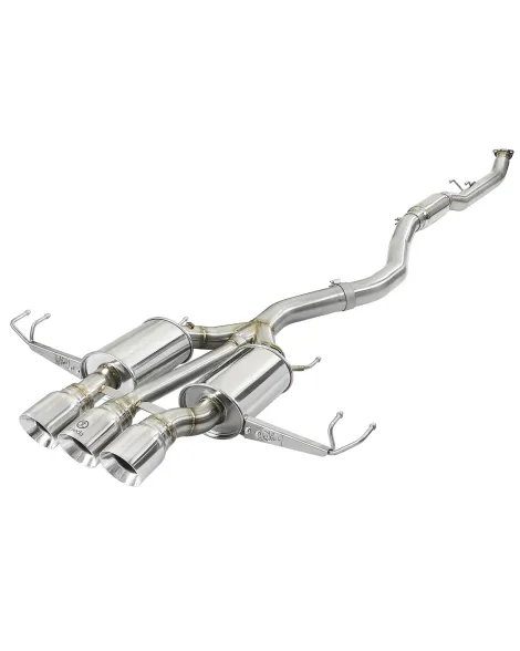 Honda Civic Type R FK8 17-21 aFe Takeda Cat-Back Exhaust System w/Polished Tips Honda Civic Type R FK8 17-21 aFe Takeda Cat-Back Exhaust System w/Polished Tips