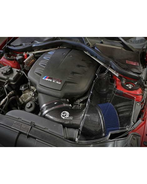 BMW M3 E90/E92/E93 V8 08-13 aFe Magnum FORCE Stage-2 Carbon Fiber Cold Air Intake System 5R BMW M3 E90/E92/E93 V8 08-13 aFe Magnum FORCE Stage-2 Carbon Fiber Cold Air Intake System 5R