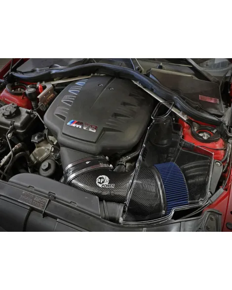 BMW M3 E90/E92/E93 V8 08-13 aFe Magnum FORCE Stage-2 Carbon Fiber Cold Air Intake System 5R BMW M3 E90/E92/E93 V8 08-13 aFe Magnum FORCE Stage-2 Carbon Fiber Cold Air Intake System 5R
