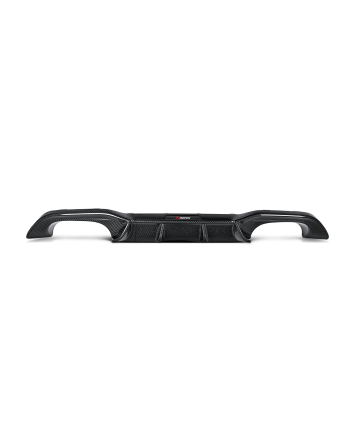 BMW M2 (F87) Competition 18+ Akrapovic Rear Carbon Fiber Diffuser - High Gloss