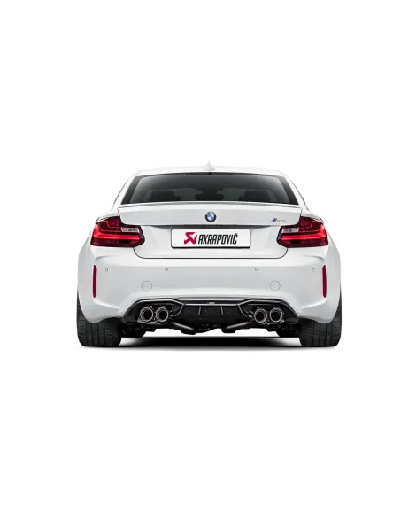 BMW M2 (F87) Competition 18+ Akrapovic Rear Carbon Fiber Diffuser - High Gloss BMW M2 (F87) Competition 18+ Akrapovic Rear Carbon Fiber Diffuser - High Gloss