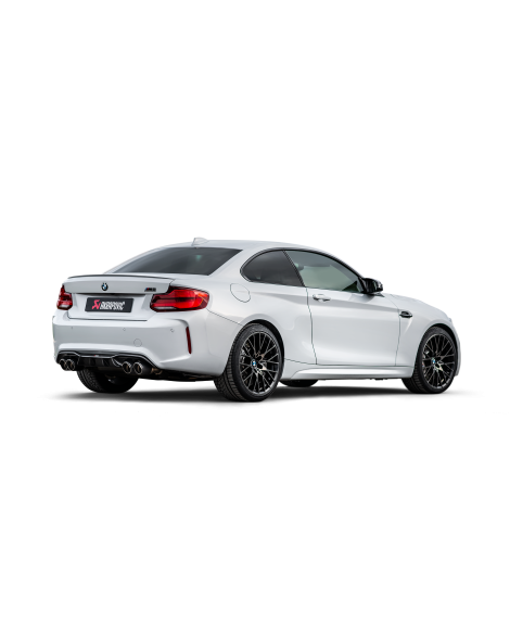 BMW M2 (F87N) Competition 19+ Akrapovic Exhaust Slip-On Line (Titanium) BMW M2 (F87N) Competition 19+ Akrapovic Exhaust Slip-On Line (Titanium)