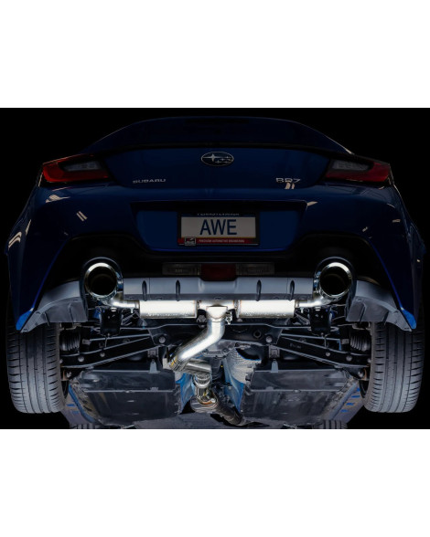 Toyota GT86 / GR86 / Subaru BRZ 12-24 AWE Touring Edition Exhaust Diamond Black Tips Toyota GT86 / GR86 / Subaru BRZ 12-24 AWE Touring Edition Exhaust Diamond Black Tips